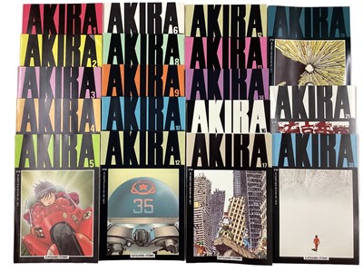 Lot 36 - Epic Comics Katsuhiro Otomo's Akira Vol 1 incomplete #1-6, 8-10, 12(2)-14, 16-18, 21 and 38.
