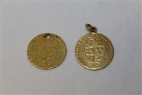 Lot 2154 - G.B. George III gold Guineas - 1791 and 1793...