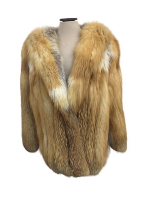 Lot 2148 - Vintage Sacks & Brendlor fox fur coat