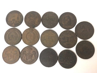 Lot 469 - G.B. - Mixed 19th century copper Penny Tokens