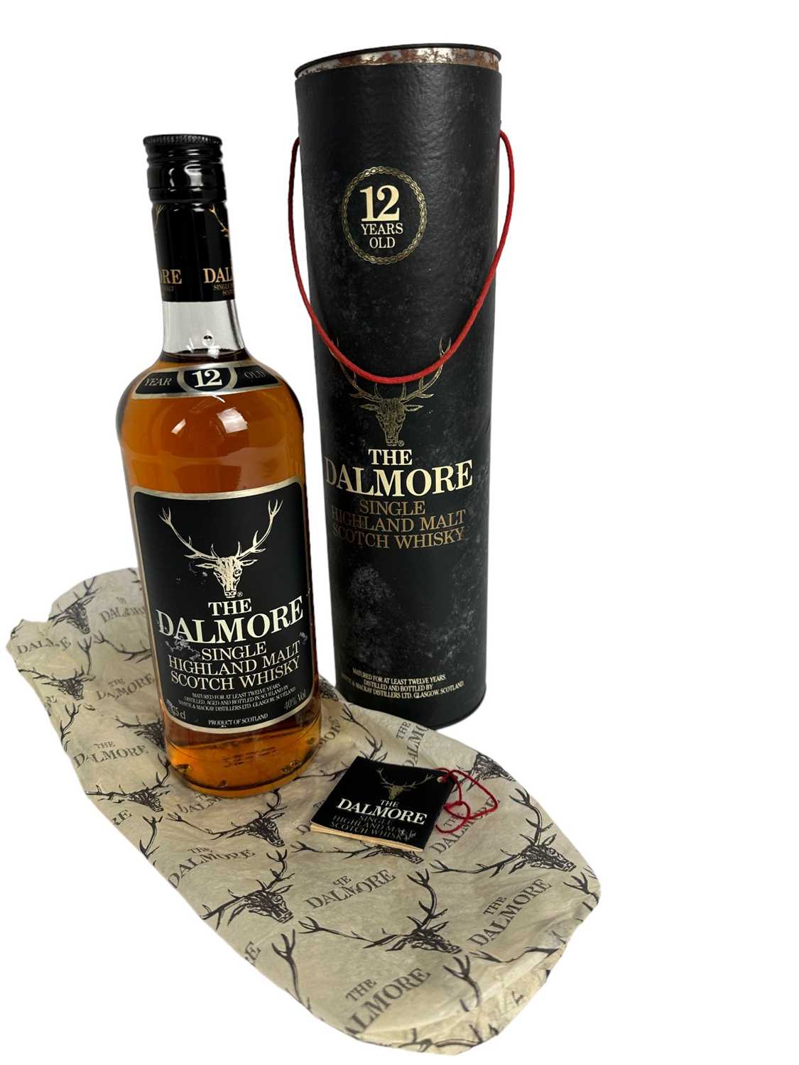 Lot 52 - Whisky - one bottle, The Dalmore, 12 years old, 75cl., 40%, in original tube