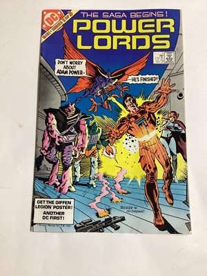 Lot 43 - Four DC Comics Mini Series. (1985) Crisis on Infinite Earths 1-12, (1986) Legends 1-6 First appearance of Amanda Weller and New Suicide Squad, (1984) Jemm Son of Saturn 1-12, (1983) Power Lords 1-3...