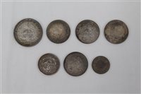 Lot 2106 - South Africa - mixed Silverer Coinsage of...