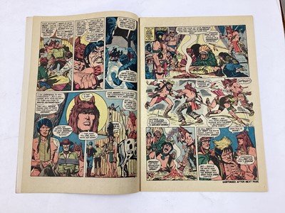 Lot 70 - Marvel Comics Red Wolf #1 (1972). Together with Tarzan lord of the jungle #1 (1977), Kazar #1 (1974), Kazar the savage #1 (1981) and Tarzan of the Apes limited series 1 and 2 (1984). (6)