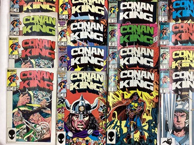 Lot 74 - Marvel Comics King Conan #1 (1980). A complete run from issue 1 - 55 (1980 - 1989). Together with a group of Conan the Barbarian  And Kull comics. Approximately 100 comics.