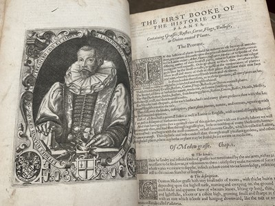 Lot 737 - The Herball or General Historie of Plantes, first edition 1597 by John Gerarde.