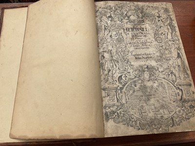 Lot 737 - The Herball or General Historie of Plantes, first edition 1597 by John Gerarde.