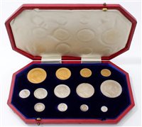 Lot 2111 - G.B. Edward VII - 1902 Specimen Proof Set (N.B....