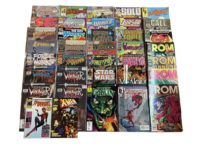 Lot 129 - Large group of Marvel Comics to include Ghost Rider, Deathlok, Nomad, Rom, Nick Fury vs Shield and many others. Approximately 150 comics.