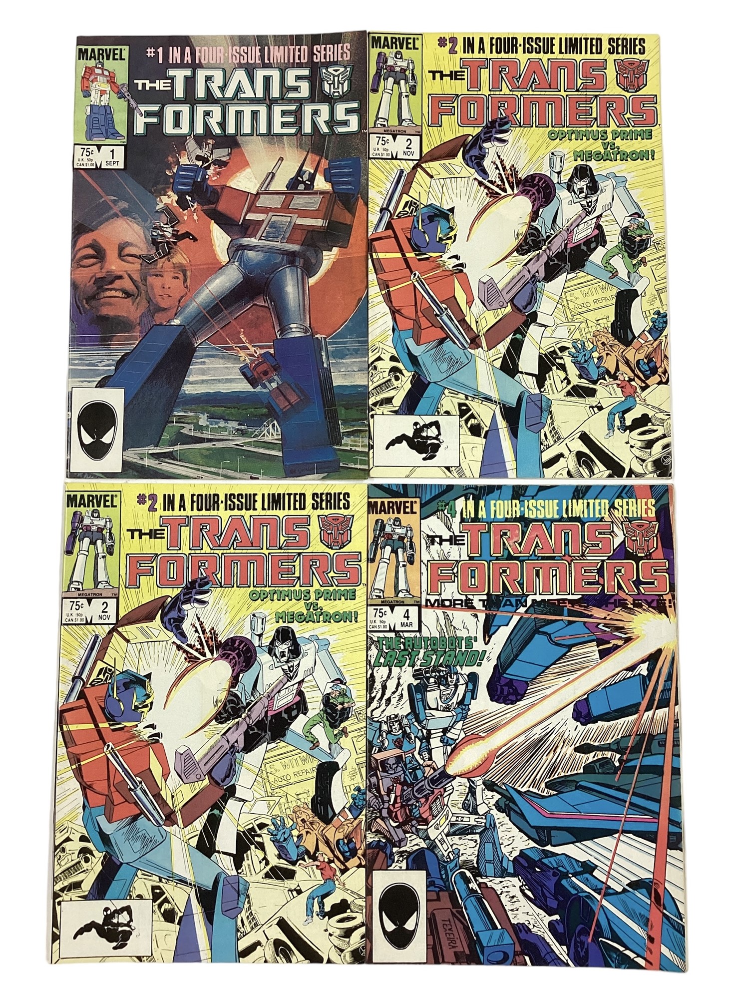 The Transformers 1 - 4 Issue Limited Series purchases & June 5 Are All Dead