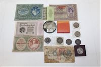 Lot 2114 - World - mixed Coinsage and banknotes - to...