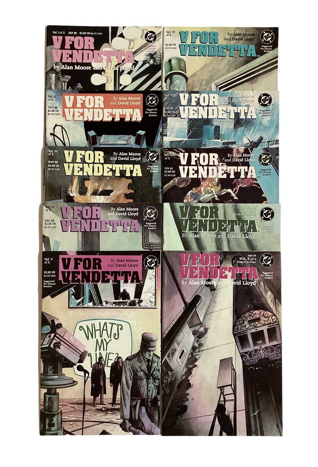 V per Vendetta – Alan Moore, David Lloyd