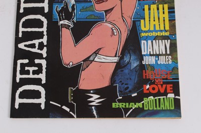 Lot 20 - Deadline magazine #1 (1988) First apperance of Tank Girl by Jamie Hewlett, Priced $1.50. (1)