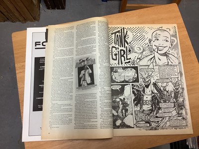 Lot 20 - Deadline magazine #1 (1988) First apperance of Tank Girl by Jamie Hewlett, Priced $1.50. (1)