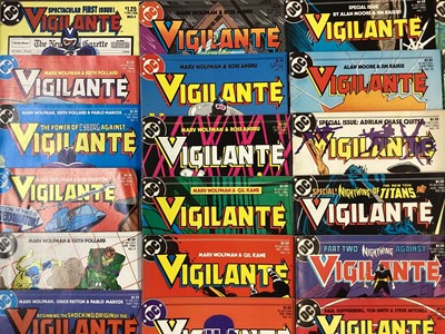 Lot 110 - DC Comics (1983-88) Vigilante #1-36 (Vigilante meets Peacemaker) 37-40 #50 (Final issue Death of Vigilante) and annual #1 and #2(2)