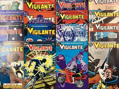 Lot 110 - DC Comics (1983-88) Vigilante #1-36 (Vigilante meets Peacemaker) 37-40 #50 (Final issue Death of Vigilante) and annual #1 and #2(2)