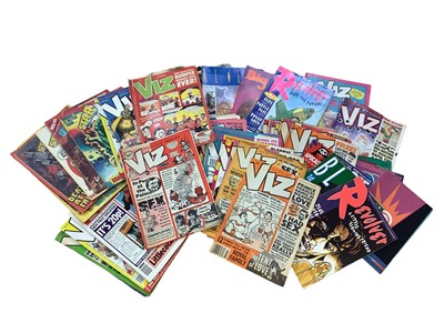 Lot 141 - Collection of Viz comics together with Star Lord comics and others. Approximately 60 comics.