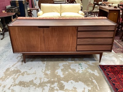 Lot 1212 - 1960s teak sideboard by Richard Hornby for Heals