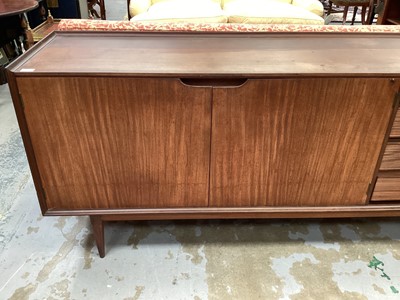 Lot 1212 - 1960s teak sideboard by Richard Hornby for Heals