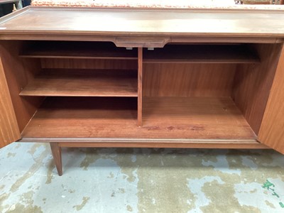 Lot 1212 - 1960s teak sideboard by Richard Hornby for Heals