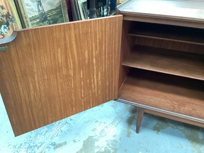 Lot 1212 - 1960s teak sideboard by Richard Hornby for Heals