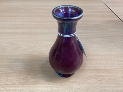 Lot 12 - Chinese flambé vase