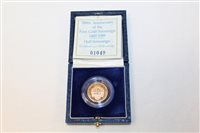 Lot 2123 - G.B. Elizabeth II 1989 Gold Proof Half...