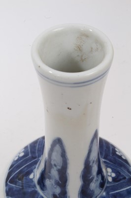 Lot 272 - Chinese blue and white bottle vase