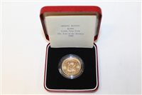 Lot 2127 - Hong Kong - 1980 'The Year of The Monkey' Gold...