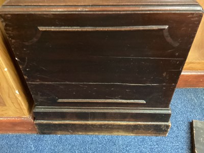 Lot 617 - William Priest of Bristol - mid -18th century 8 day long case clock with automaton ship to the arched dial