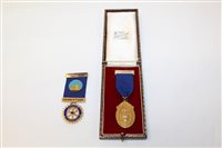 Lot 2129 - Medalslions - G.B. gold (9ct hallmarked)...