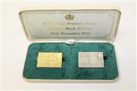 Lot 2130 - Medalslions - G.B. 14th Nov. 1973 The Royal...