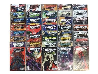 Lot 161 - DC Comics (2007-10) Batman Confidential #1-38 (key issues #26 first appearance of King Tut) together with nine (2000) Batman Gotham Knights to include #1, (2005) Batman Dark Detective #1-6