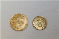 Lot 2164 - World - mixed gold Coinsage - Turkey AH 1327/3,...