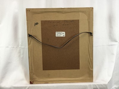 Lot 251 - Pair of 20th century watercolours depicting mounted soldiers of the early 19th century, titled verso, 20cm x 13cm, in glazed gilt frames