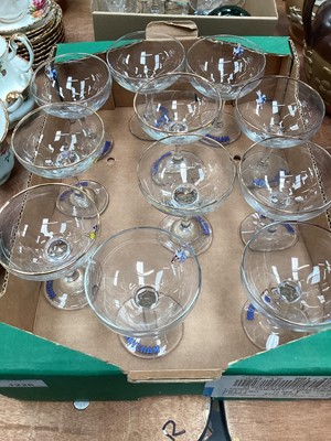 Lot 1226 - Stuart glassware, Babycham glasses and Victorian glassware