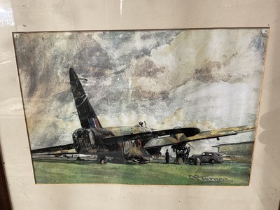 Lot 310 - Charles Clifford Turner sketch book and a print after the artist