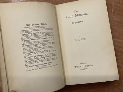 Lot 1650 - H. G. Wells, Time Machine - 1895 first edition