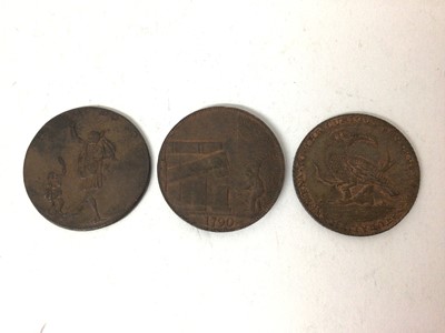 Lot 480 - G.B. - Mixed 18th century Provincial Copper Half Penny Tokens