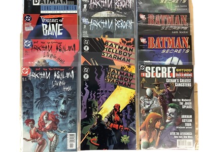 Lot 171 - Selection of DC Comics Batman to include Batman Long Halloween #1 #2 #3 #4, (1993) Batman "Vengeance of Bane" #1, Arkham Asylum "Living Hell" #1 #2 #4 #5 #6, DC Comics and Dark Horse Batman x Hellb...