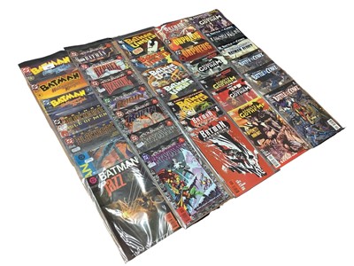 Lot 181 - Collection of DC Comics Batman, to include Batman Streets of Gotham, Battle for the Cowl, Batman Orpheus Rising, Batman Cacophony 1 - 3 (2009), Batman Unseen 1 - 5 (2009 to 2010), Contagion and Bat...