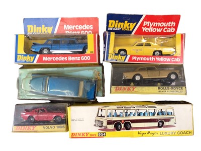 Lot 1922 - Selection of boxed Dinky diecast vehicles, plus Corgi and Dinky empty boxes (qty)