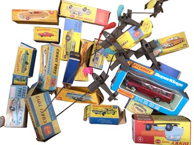 Lot 1922 - Selection of boxed Dinky diecast vehicles, plus Corgi and Dinky empty boxes (qty)