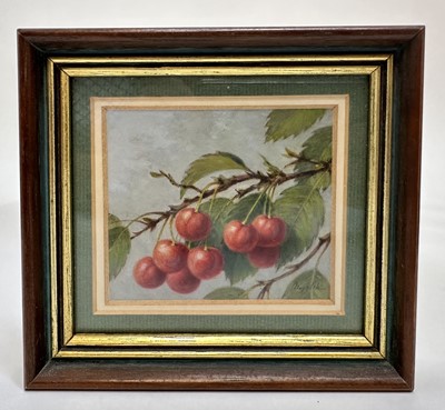 Lot 407 - A. Majzlik R.M.S., miniature still life