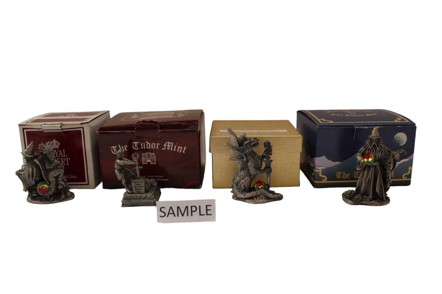 Lot 2501 - Collection of boxed Myth and Magic figures