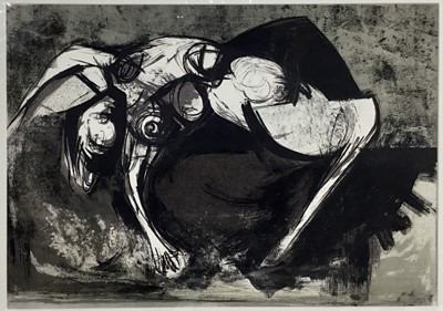 Lot 297 - Cyril Wilson (1911-2002) signed limited edition lithograph - Andromeda, details verso, 43cm x 60cm, mounted