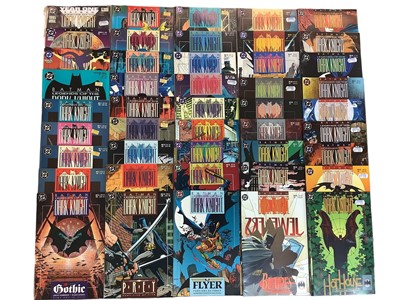 Lot 173 - DC Comics near complete run of (1989-07) Batman Legends of the Dark Knight #1-214 (Missing #55, 56, 57, 85, 93, 146)