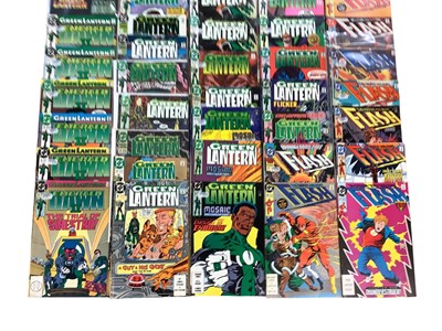 Lot 184 - Group of DC Comics, to include Green Lantern, Emerald Dawn 2, Aquaman, Flash, Supergirl, Superboy and Wonder Woman #50 (1991). Approximately 100 comics.