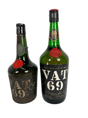Lot 18 - Whisky - two bottles, Sanderson & Son VAT 69
