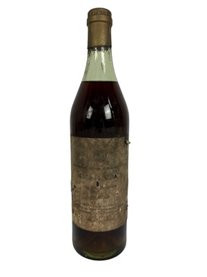Lot 20 - Cognac, one bottle - Grande Fine Champagne Cognac 1928 Vintage, imported and bottled by Army & Navy Stores, 70%